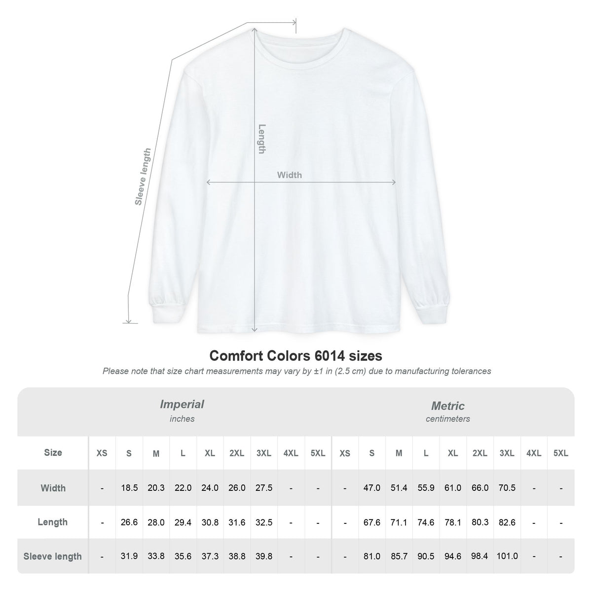 IT’S TOO EARLY™ Long Sleeve Shirt | Comfort Colors® Garment-Dyed Streetwear