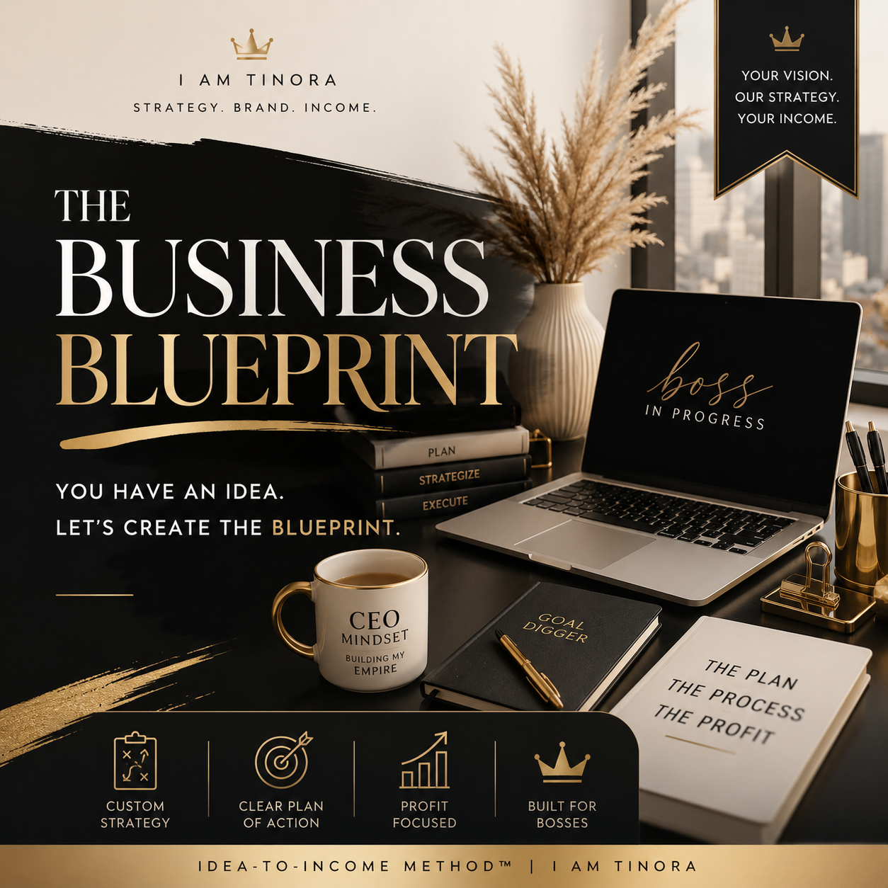 The Business Blueprint — Idea-to-Income Method™