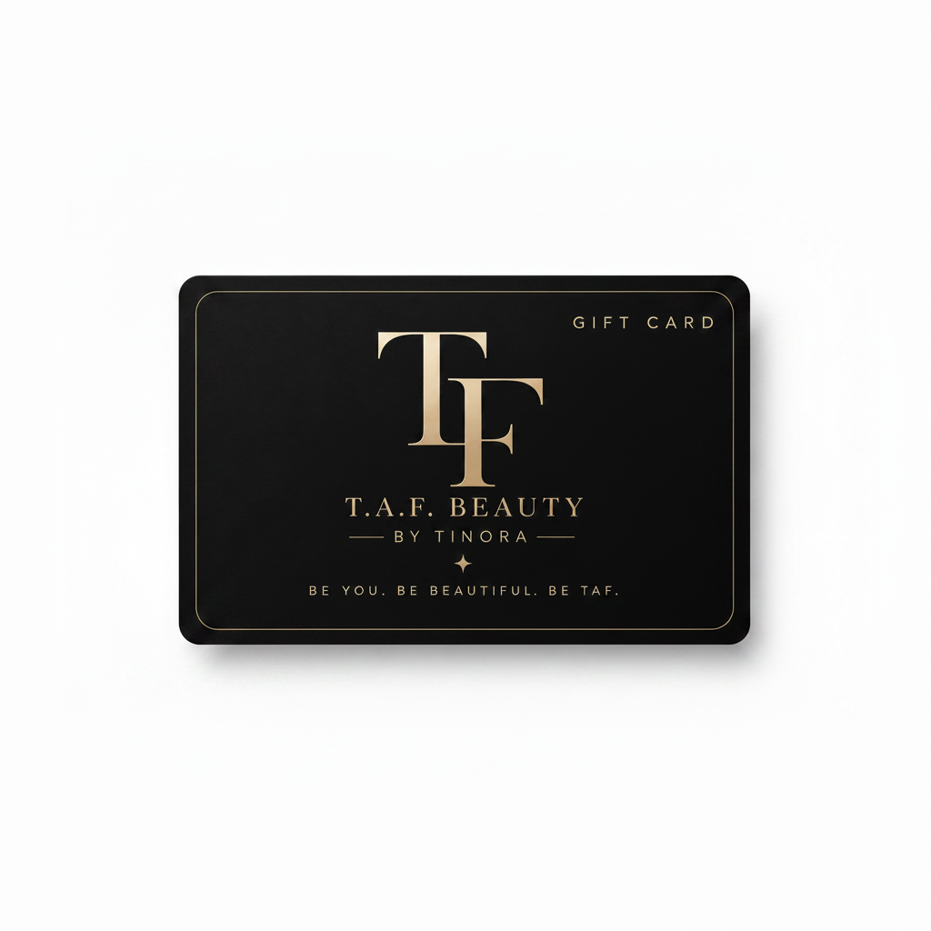 T.A.F. Beauty Gift Card - Square Centered