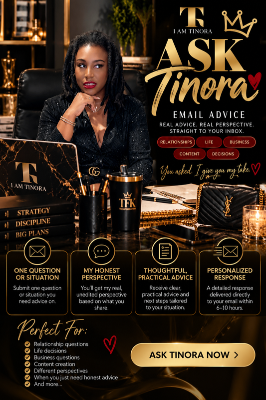 ASK TINORA — Email Advice
