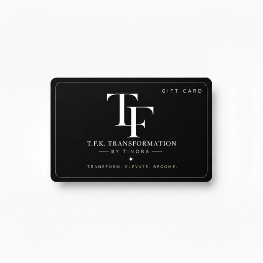 T.F.K. Transformation Gift Card - White